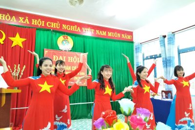 Đại hội CĐCS Trường MN Nghĩa Sơn.Nhiệm kì 2023- 2028